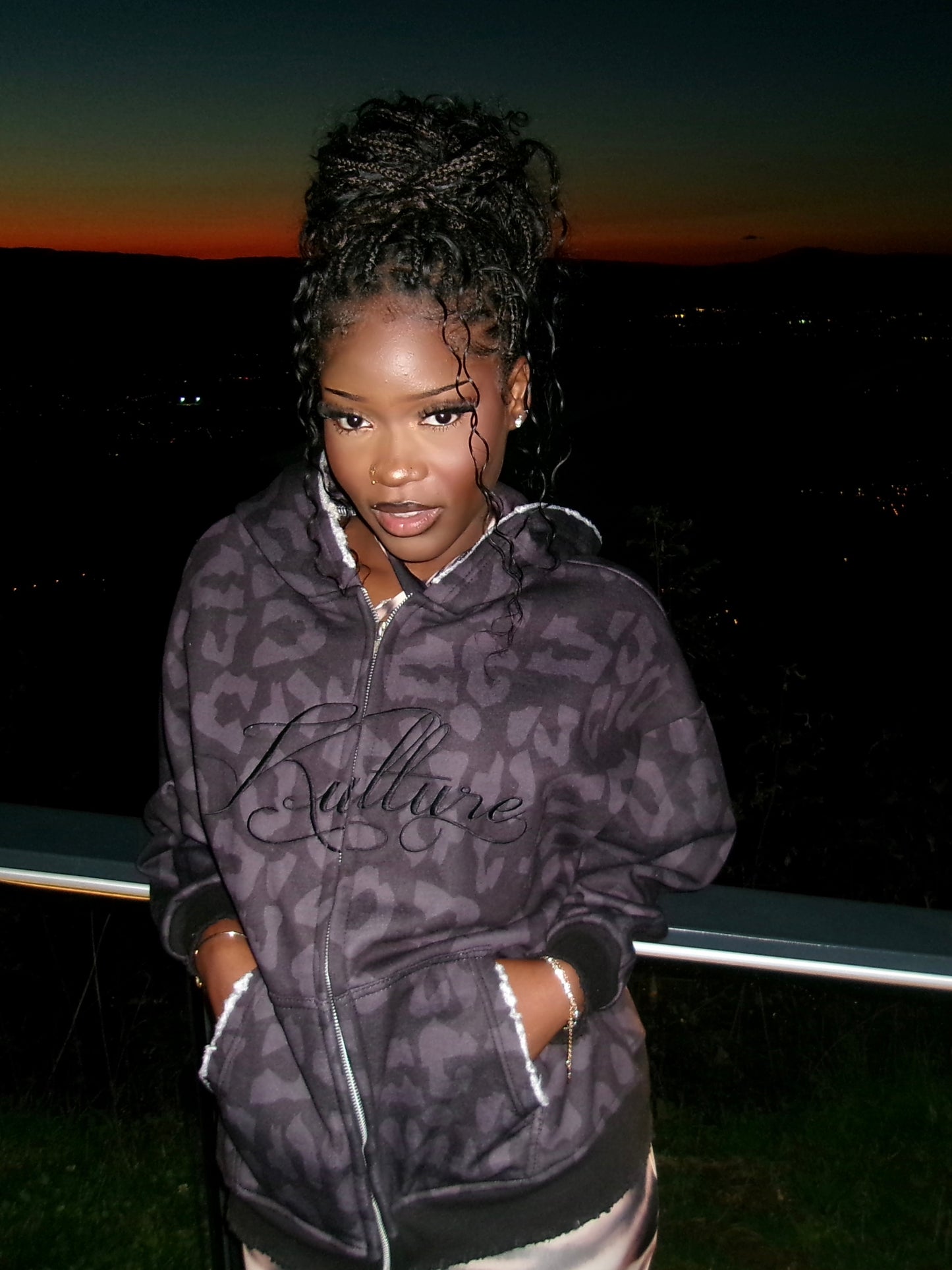 Kulture Leopard Hoodie