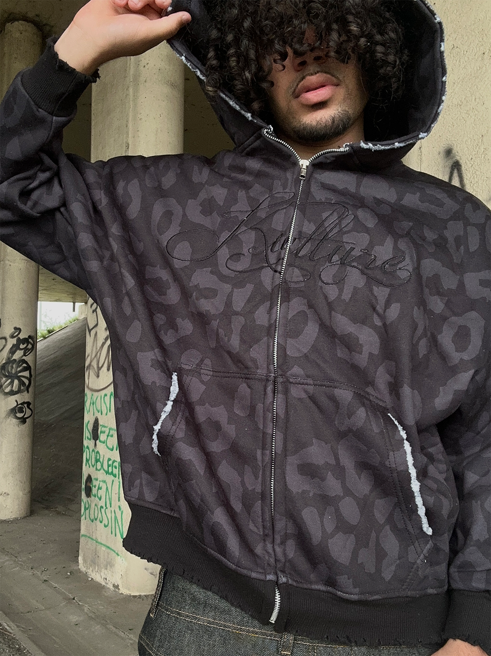 Kulture Leopard Hoodie