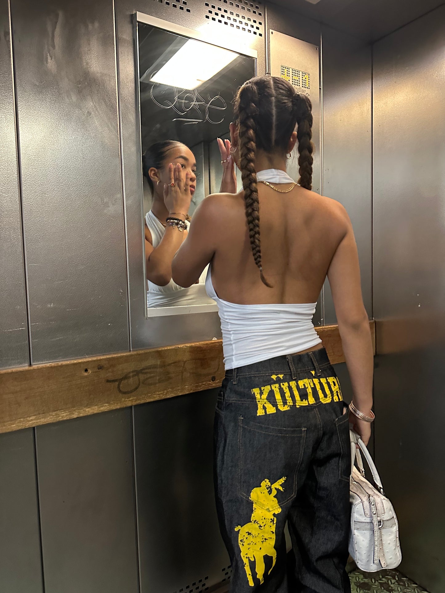 Kulture Yellow Denim