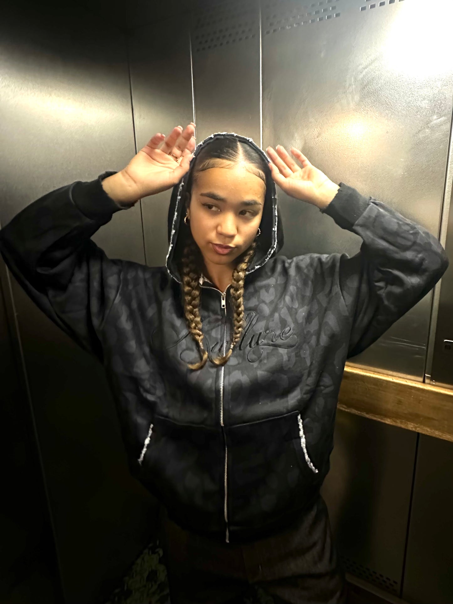 Kulture Leopard Hoodie