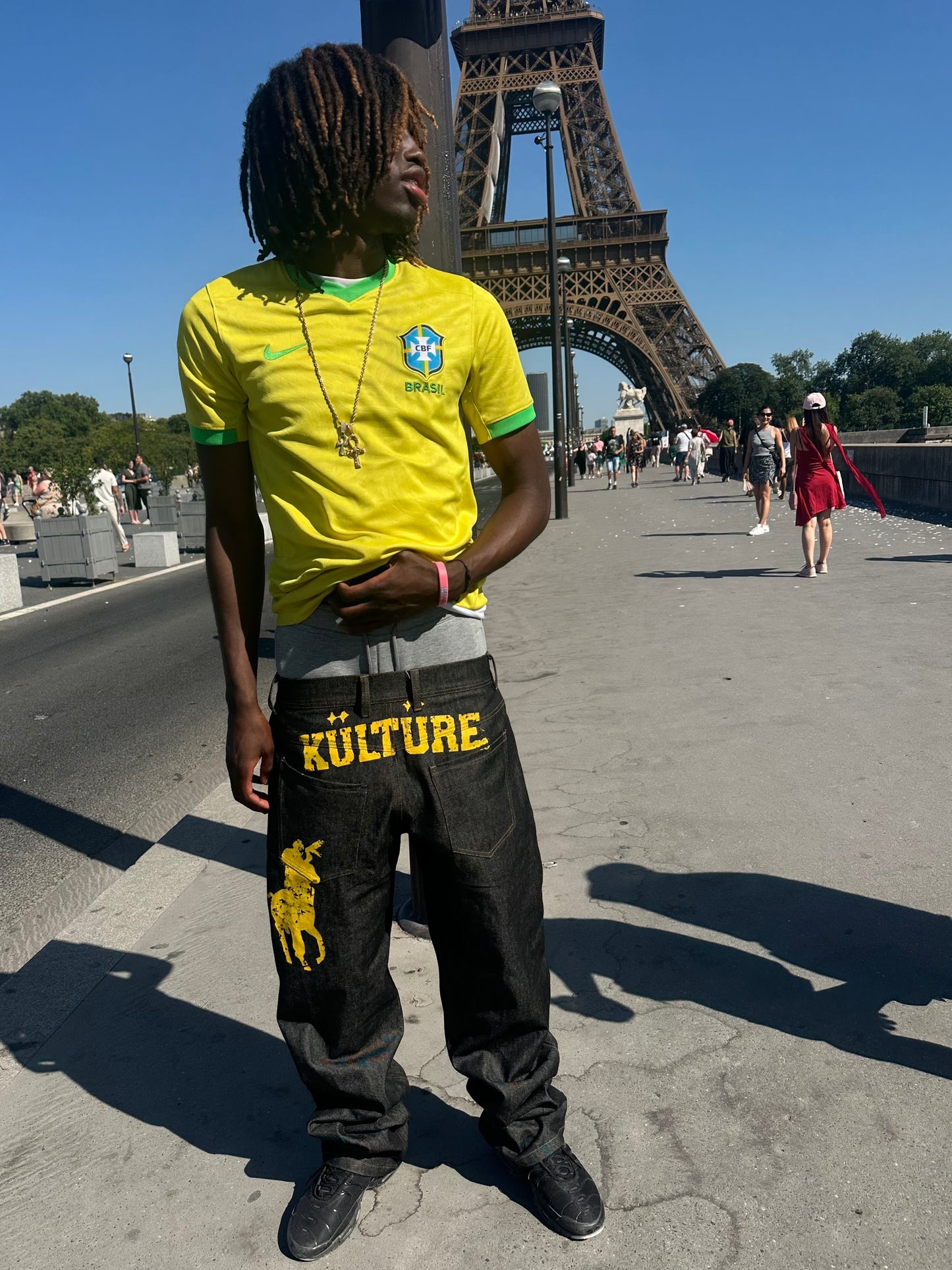 Kulture Yellow Denim