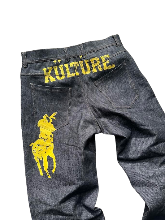 Kulture Yellow Denim