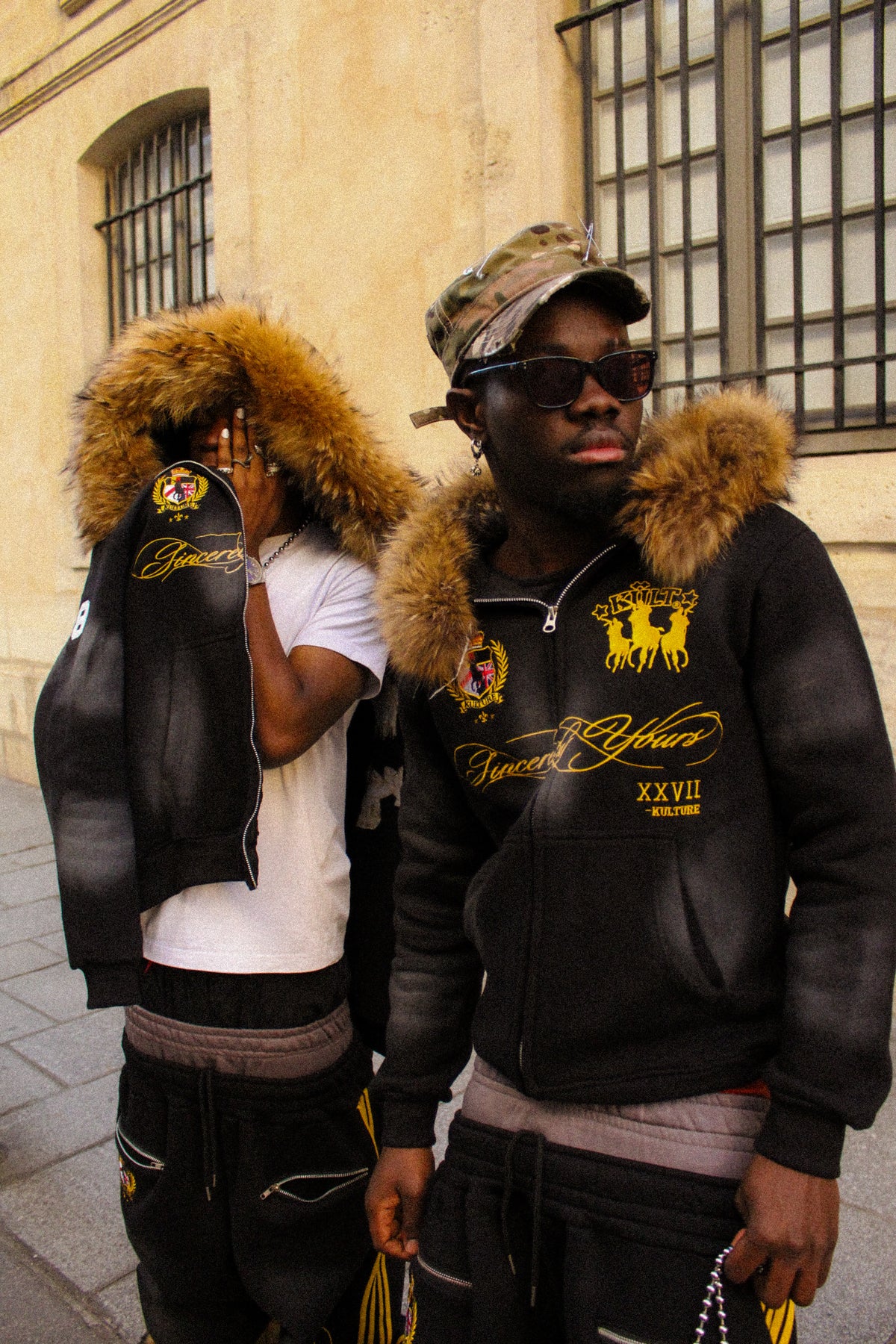 Royal Kulture Fur Hoodie
