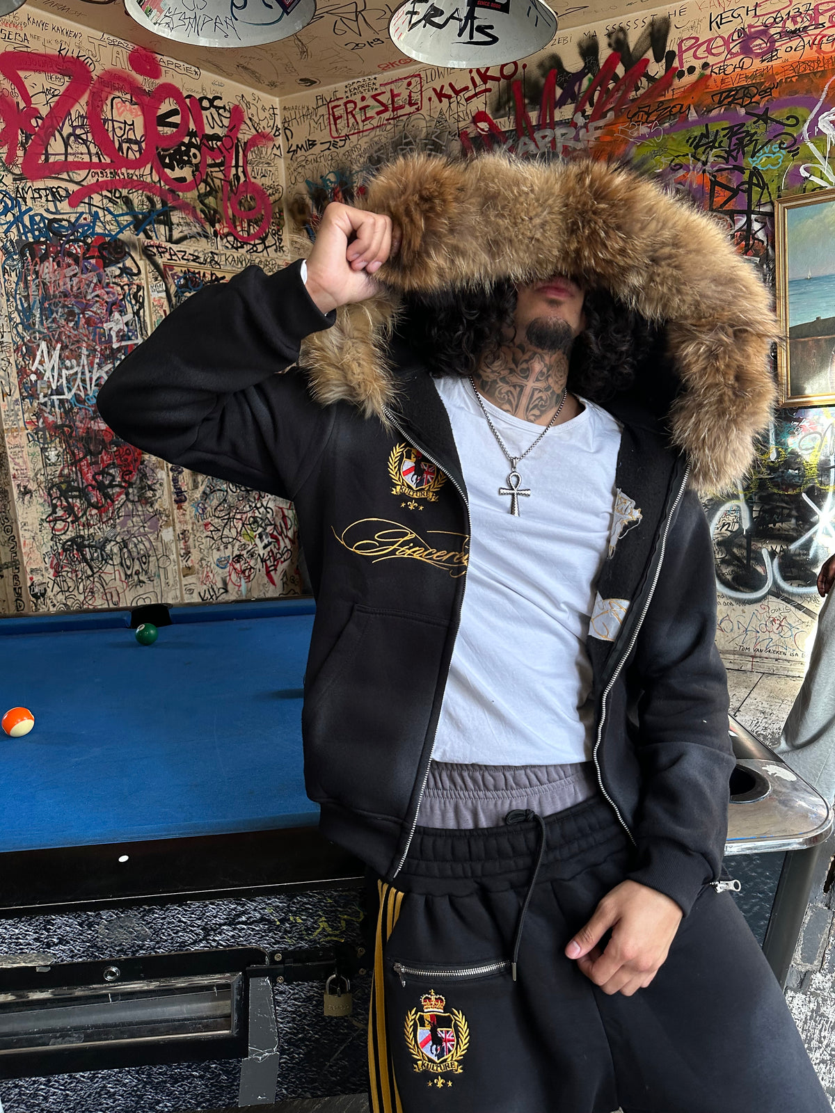Royal Kulture Fur Hoodie