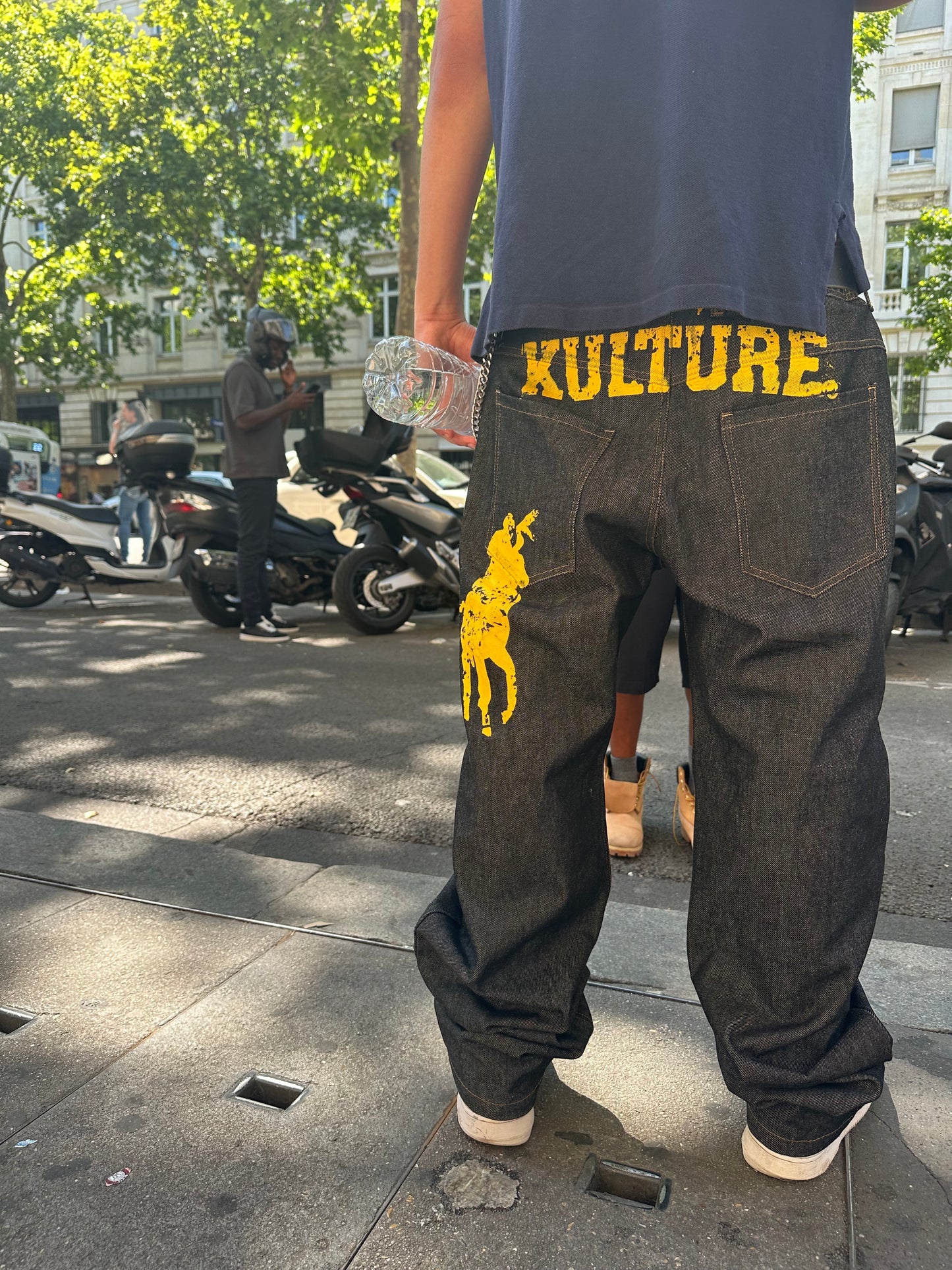 Kulture Yellow Denim